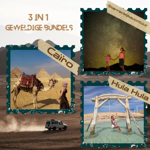 3-in-1 megareis: Caïro, sterrenkijken & Hula Hula eiland