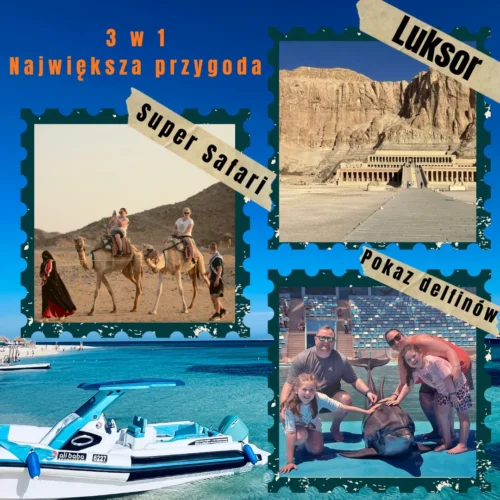 Pakiet „Ultimate Adventure” (3 wycieczki w cenie jednej)