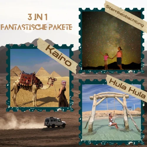 3-in-1-Mega-Trip: Kairo, Sternbeobachtung & Hula Hula Island