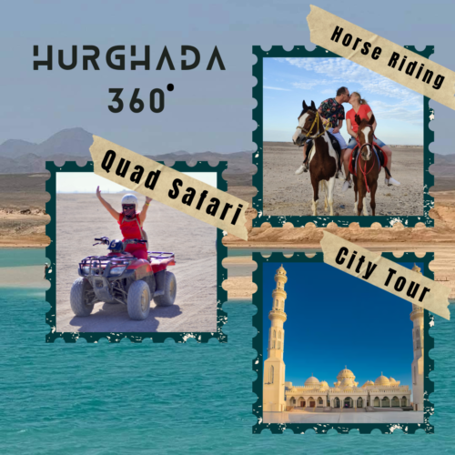 The Hurghada 360 : Seeing the city from every angle (Quad, Horse, and City)
