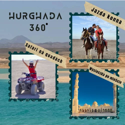 Hurghada 360: Miasto z każdej perspektywy (quad, konie i miasto)