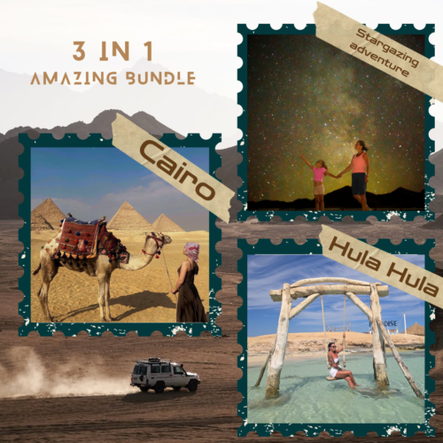 3-in-1 Mega Trip: Cairo, Stargazing & Hula Hula Island