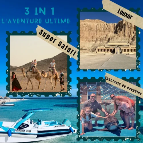 Forfait « Aventure ultime » (3 excursions en 1)